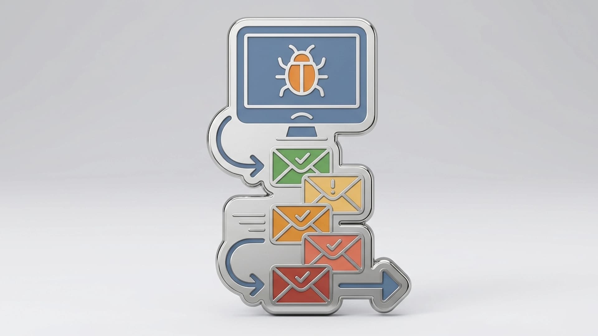 A support inbox with bug report reply templates ready to send to customers
